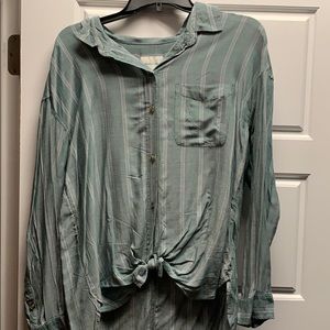 Long sleeve blouse